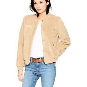 Levi's Women's Plush Sherpa Bomber Jacket M